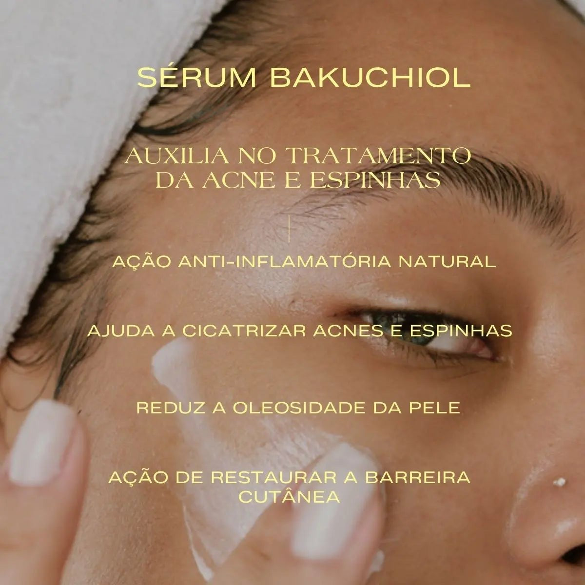 Sérum Facial com Fito Retinol (Bakuchiol+ Niacinamida + Ceramidas) 30 ml