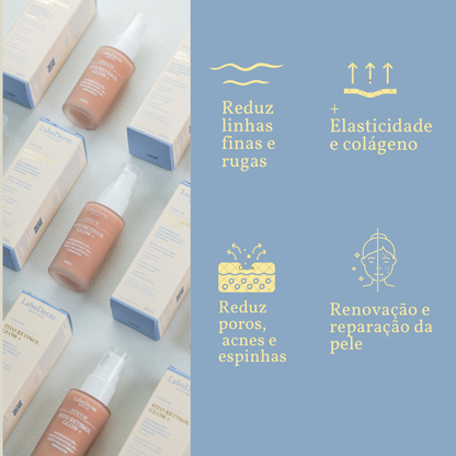 Retinol Like Plus com Niacinamida + Ceramidas + Óleo de Jojoba - Sérum 30 ml